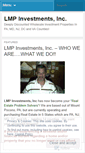 Mobile Screenshot of lmpinvestments.wordpress.com