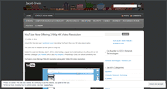 Desktop Screenshot of jacobirw.wordpress.com