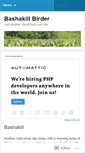 Mobile Screenshot of bashakillbirder.wordpress.com