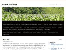 Tablet Screenshot of bashakillbirder.wordpress.com