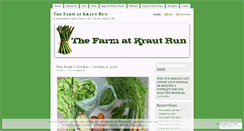 Desktop Screenshot of krautrun.wordpress.com