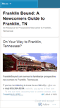 Mobile Screenshot of franklinbound.wordpress.com