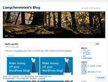 Tablet Screenshot of liangchenmeixie.wordpress.com