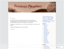 Tablet Screenshot of maeuseherz.wordpress.com