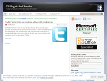 Tablet Screenshot of joelrosalese.wordpress.com