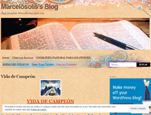 Tablet Screenshot of marcelosolis.wordpress.com