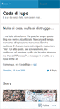 Mobile Screenshot of codadilupo.wordpress.com