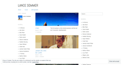 Desktop Screenshot of lancesommer.wordpress.com