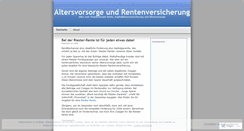 Desktop Screenshot of kapitallebensversicherung1a.wordpress.com