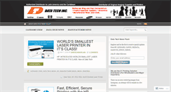 Desktop Screenshot of datatechnewsflash.wordpress.com
