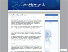Tablet Screenshot of anickdaler.wordpress.com
