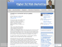 Tablet Screenshot of highedwebmarketing.wordpress.com