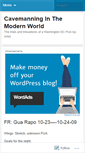 Mobile Screenshot of cavemanchris.wordpress.com