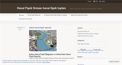 Desktop Screenshot of havaifisekweb.wordpress.com