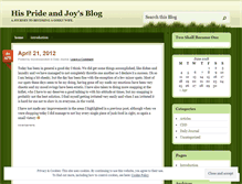 Tablet Screenshot of hisprideandjoy.wordpress.com