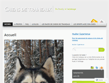 Tablet Screenshot of chiensdetraineaux.wordpress.com