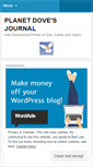 Mobile Screenshot of planetdove.wordpress.com