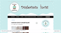 Desktop Screenshot of dusleriminincisi.wordpress.com