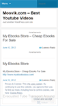Mobile Screenshot of moovikdotcom.wordpress.com
