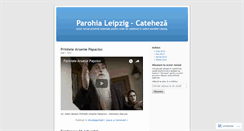 Desktop Screenshot of cateheza.wordpress.com