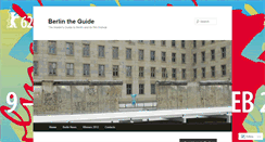 Desktop Screenshot of berlintheguide.wordpress.com