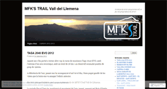 Desktop Screenshot of mfkstrail.wordpress.com