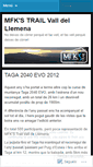 Mobile Screenshot of mfkstrail.wordpress.com