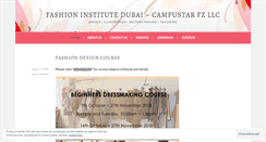 Desktop Screenshot of campustar.wordpress.com