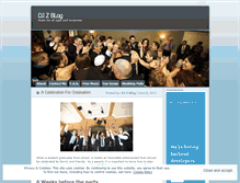 Tablet Screenshot of djzblog.wordpress.com
