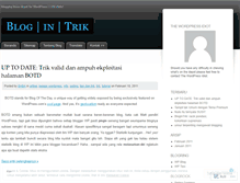Tablet Screenshot of blogintrik.wordpress.com