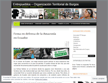 Tablet Screenshot of entrepueblosburgos.wordpress.com