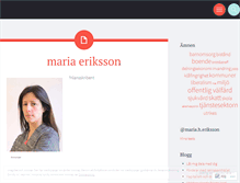 Tablet Screenshot of mariaeriksson.wordpress.com