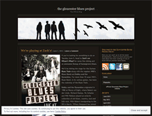 Tablet Screenshot of gloucesterbluesproject.wordpress.com