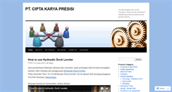 Desktop Screenshot of ciptakaryapresisi.wordpress.com