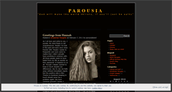 Desktop Screenshot of parousiaband.wordpress.com