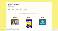 Desktop Screenshot of joslynedecker.wordpress.com