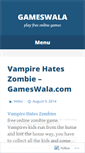Mobile Screenshot of gameswala.wordpress.com