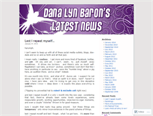 Tablet Screenshot of danalynbaron.wordpress.com