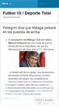 Mobile Screenshot of futbol10deportetotal.wordpress.com