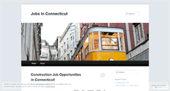 Desktop Screenshot of jobsinconnecticut.wordpress.com