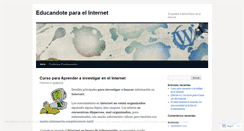 Desktop Screenshot of paraquesirveelinternet.wordpress.com