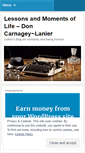 Mobile Screenshot of donslifephilosophy.wordpress.com