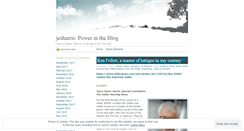 Desktop Screenshot of jesharris.wordpress.com