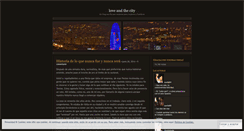 Desktop Screenshot of loveandthecity2.wordpress.com