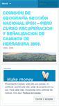 Mobile Screenshot of geoencuentros.wordpress.com