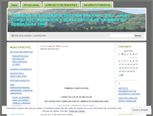 Tablet Screenshot of geoencuentros.wordpress.com