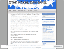 Tablet Screenshot of otaknakal.wordpress.com