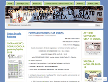 Tablet Screenshot of cobasscuolapalermo.wordpress.com