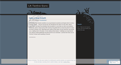 Desktop Screenshot of latantraguru.wordpress.com