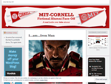 Tablet Screenshot of mitcornellfaceoff.wordpress.com